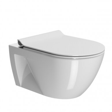 Bebriaunis pakabinamas WC PURA ECO 55x36 Swirlflush® Extraglaze®, GSI 3