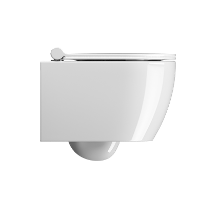 Bebriaunis pakabinamas WC PURA Compact 46x35 Swirlflush® Extraglaze®, GSI