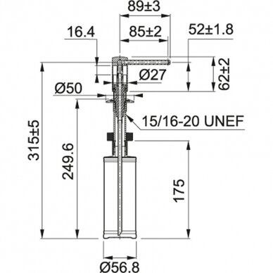 Dozatorius COMFORT, Franke 2