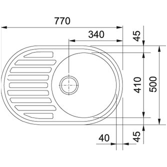 Мойка из фрагранита Franke ROG 611 2