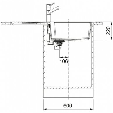 Мойка из фрагранита Franke UBG 611-100 4