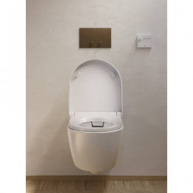 Išmanusis unitazas WClean Dualglaze® Swirlflush® su apiplovimu, matinis baltas, GSI 5