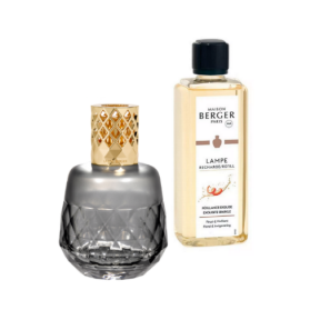 Katalitinė lempa CLARITY GREY + kvapas lempai Exquisite Sparkle 500ml, Maison Berger