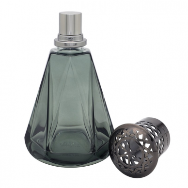 Katalitinė lempa PYRAMIDE ANTIQUE GREEN + kvapas lempai Exquisite Sparkle 500ml, Maison Berger 1