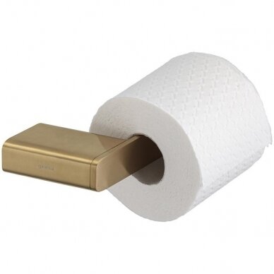 Держатель туалетной бумаги SHIFT, матовое золото, Geesa 5