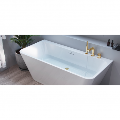 Отдельностоящая акриловая ванна LILA 1600×730, Excellent 3
