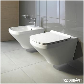 Pakabinamas unitazas DuraStyle Rimless 55 su SoftClose dangčiu, baltas, Duravit