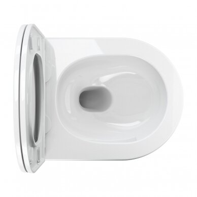 Pakabinamas bebriaunis WC OTTAWA 49x37 SILENT POWER™ su Soft Close dangčiu, OMNIRES 2