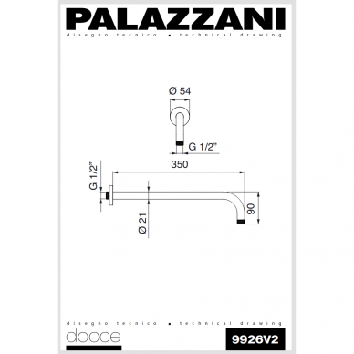 Встраиваемая душевая система Palazzani Mis 6