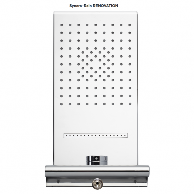 Stacionarus dušas Syncro-Rain Syncronia Renovation su integruotu divertoriumi, Bossini 6